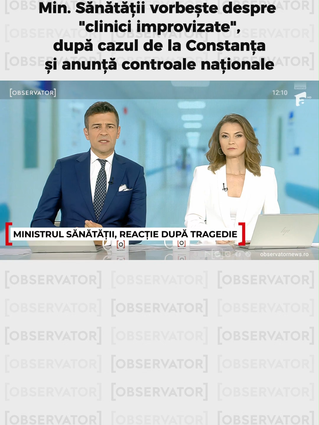 Ministrul Sănătății, Alexandru Rogobete, vorbește despre 