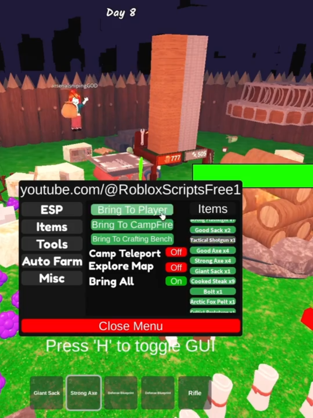 BEST Roblox 99 Nights In The Forest Script - Bring All Items, Kill Aura, PC & Mobile #99nightsintheforest #99nights #delta #xeno #krnl #fyp #robloxfyp #robloxscript