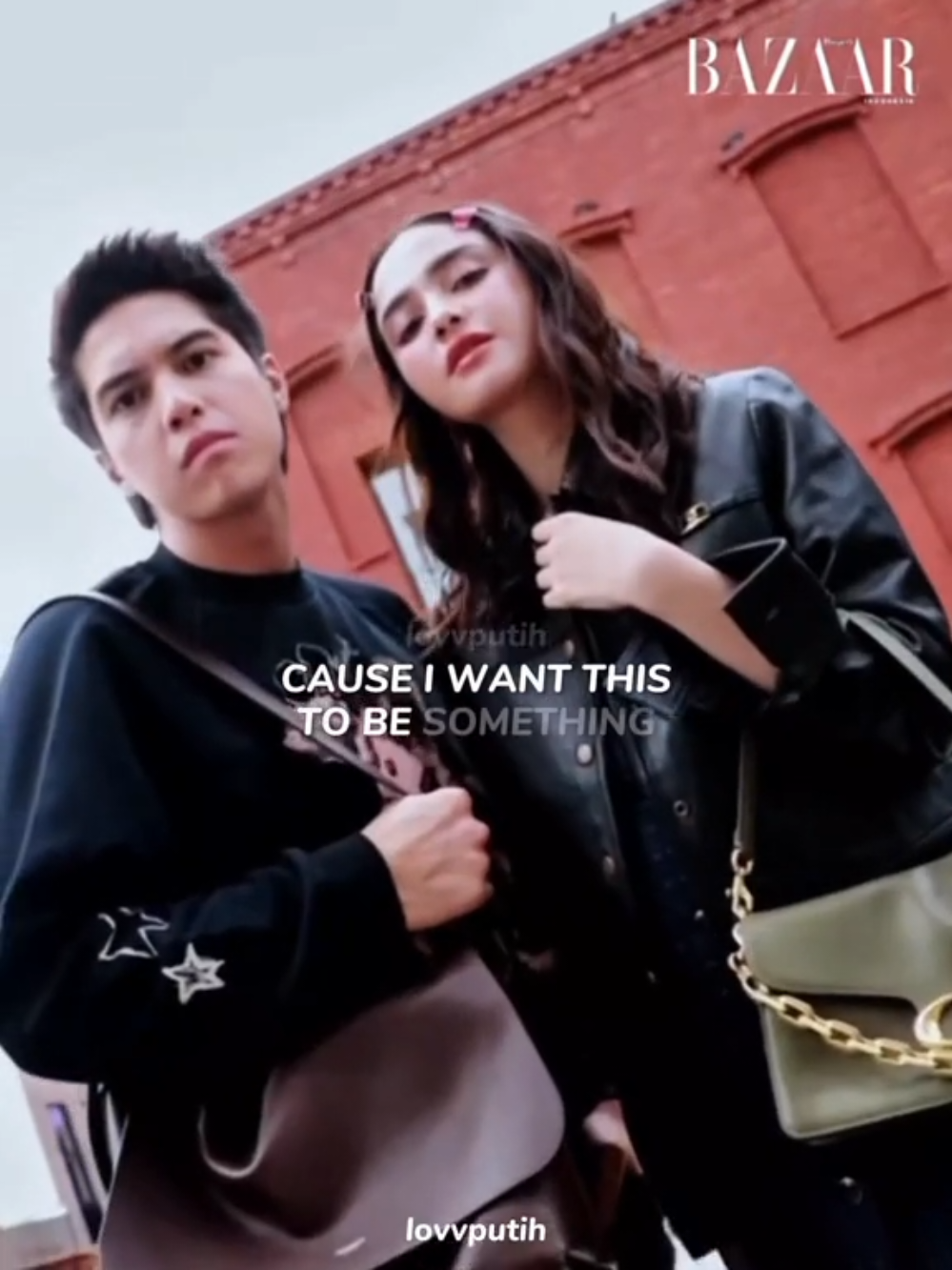 straight out of a hollywood movie🤍 El Rumi & Syifa Hadju shoot for Harpers Bazaar digital cover october issue⚡️ sumber website harpers bazaar indonesia #ElRumi #SyifaHadju #HarpersBazaar #fyp #terbaru 