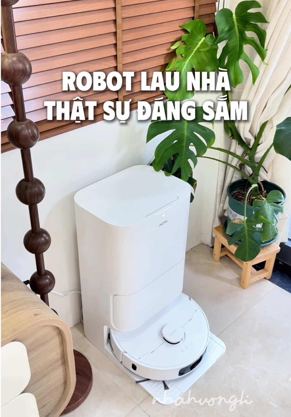 Thêm 1 em robot lau nhà mới cho mọi người tham khảo thử nha… #nhahuongli #robothutbui #robothutbuilaunha #movavietnam #movae40ultra 
