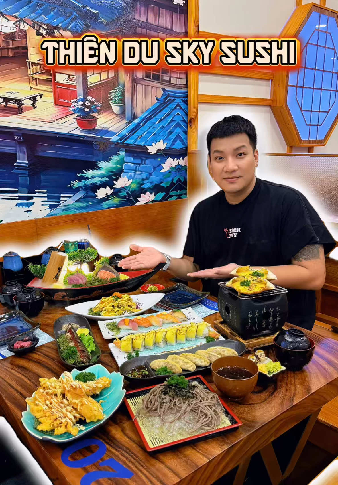Đi ăn sushi nào anh em mình ơi #sushi #anngon #Lifestyle #foodreview 