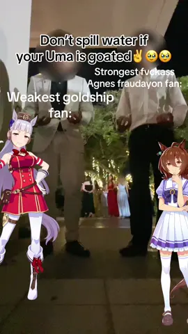Notice how he spilled the water on purpose 🥹🥹🥹✌️✌️#uma #umamusume #art #umamusumeprettyderby #goldship 