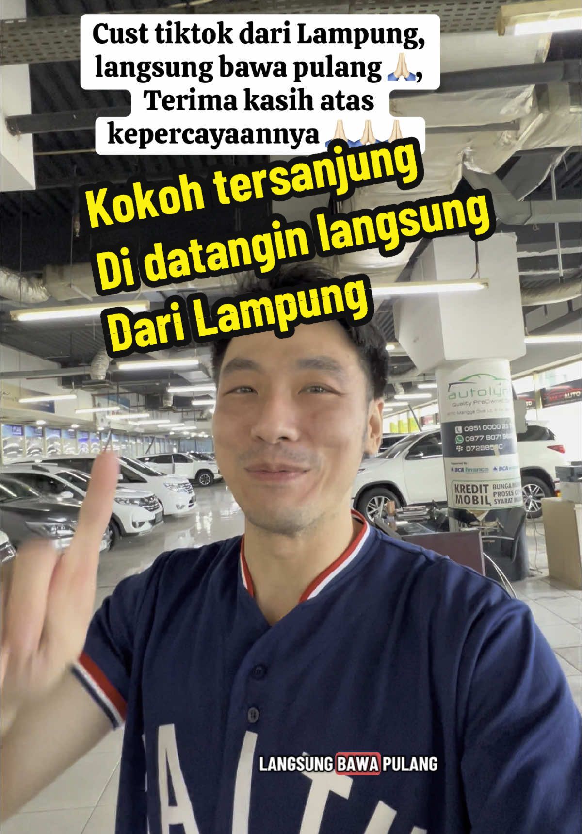 Langsung meluncur dari Lampung, sat set lsg bawa pulang hari ini juga 🙏🏻🙏🏻🙏🏻 Terima kasih pak Cipto atas kepercayaannya 🙏🏻🙏🏻 Langsung WA saja : 081808895007 - WA Call Hanya satu nomor ini, tidak ada nomor lain, jgn sampai kena penipuan ya saudara-saudaraku 🙏🏻 #KokohMobil #MobilBekasBerkualitas #MobilBekasBerkualitasJakarta #MobilBekasBerkualitasTangerang #MobilBekasBerkualitasBekasi #MobilBekasJakarta #MobilBekasBekasi #MobilBekasTangerang #MobilBekasJabodetabek #mobilsecond  #mobilsecondmurah  #mobilsecondjakarta  #mobilsecondberkualitas  #fyp #fypage #fyppppppppppppppppppppppp #fypp #fypシ゚ #fypdong #fyppp #fypシ゚viral🖤tiktok #serena #alphard #xpander #fortuner #pajero #velfire #biante #voxy #jazz #hrv #evcar #electriccar #mobillistrik #mobillistrikindonesia #ertiga #city #cityhatchback 