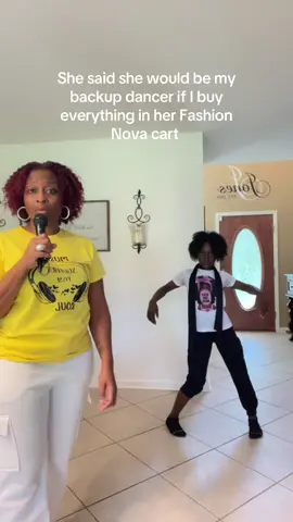 Whew! She keeps adding items 🤪#dance #dancechallenge #dancer #viral #backupdancer 