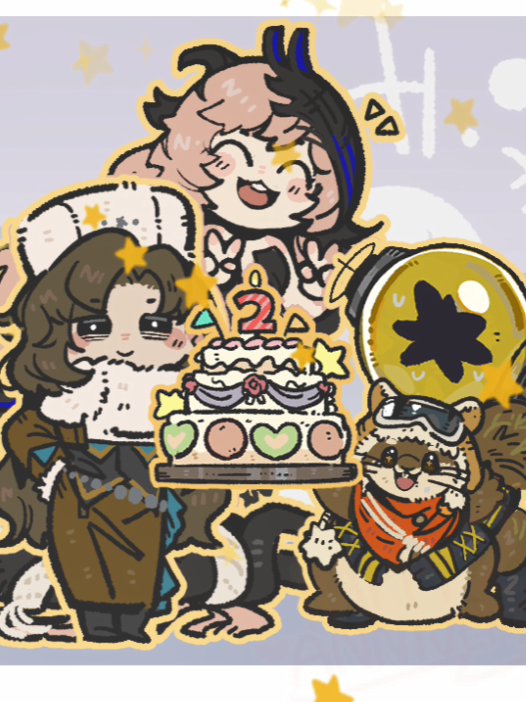 High Noon… for Cake! | Reverse: 1999 Brainrot Bullets? Just buttercream!  Happy 2nd Anniversary!  Reverse: 1999 2nd Anniversary Version— Version 2.8 Paradise Regained is now available on Mobile and PC.  #Reverse1999 #ParadiseRegained #Reverse1999Anniversary #reverse1999brainrot