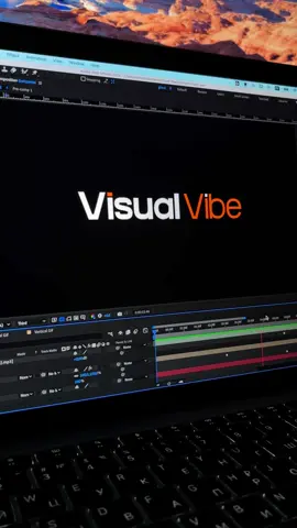 Visual Vibe logo animation 😇 #logoanimation #animation #motiondesign #aftereffectsedits #motiongraphics 