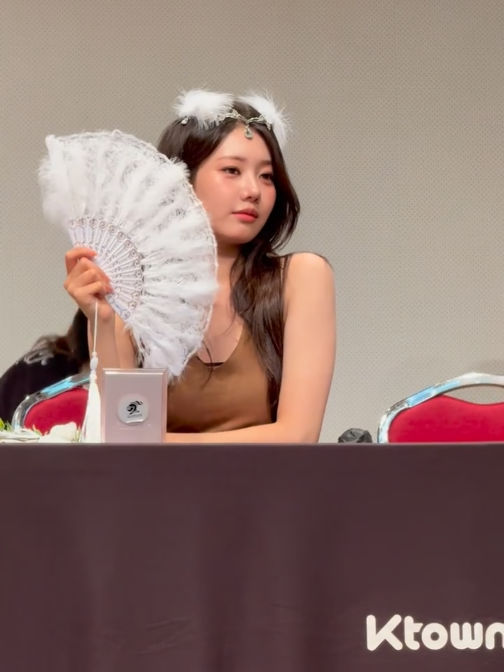 tengil girl😮‍💨💗 rora at ktown4u fansign today #rora #leedain #babymonster #베이비몬스터 #fyp 