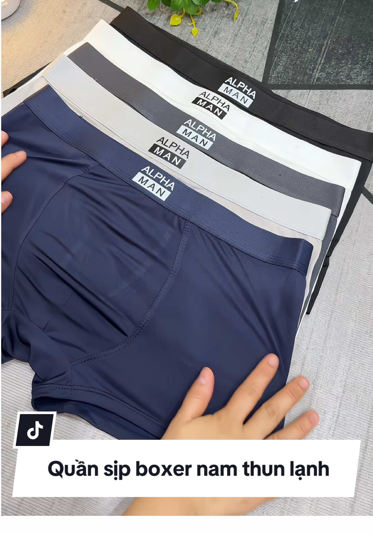 Quần chất thun lạnh, mềm mát #quansip #quanboxer #quansipthunlanh #quansipam #review 