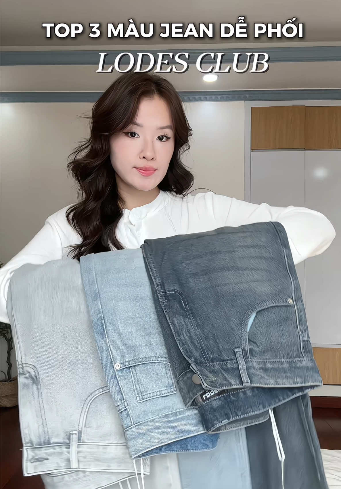 Top 3 màu quần jean dễ phối đồ nèee 🔥🔥🔥 #quanjean #jeans #mixandmatch #outfit 