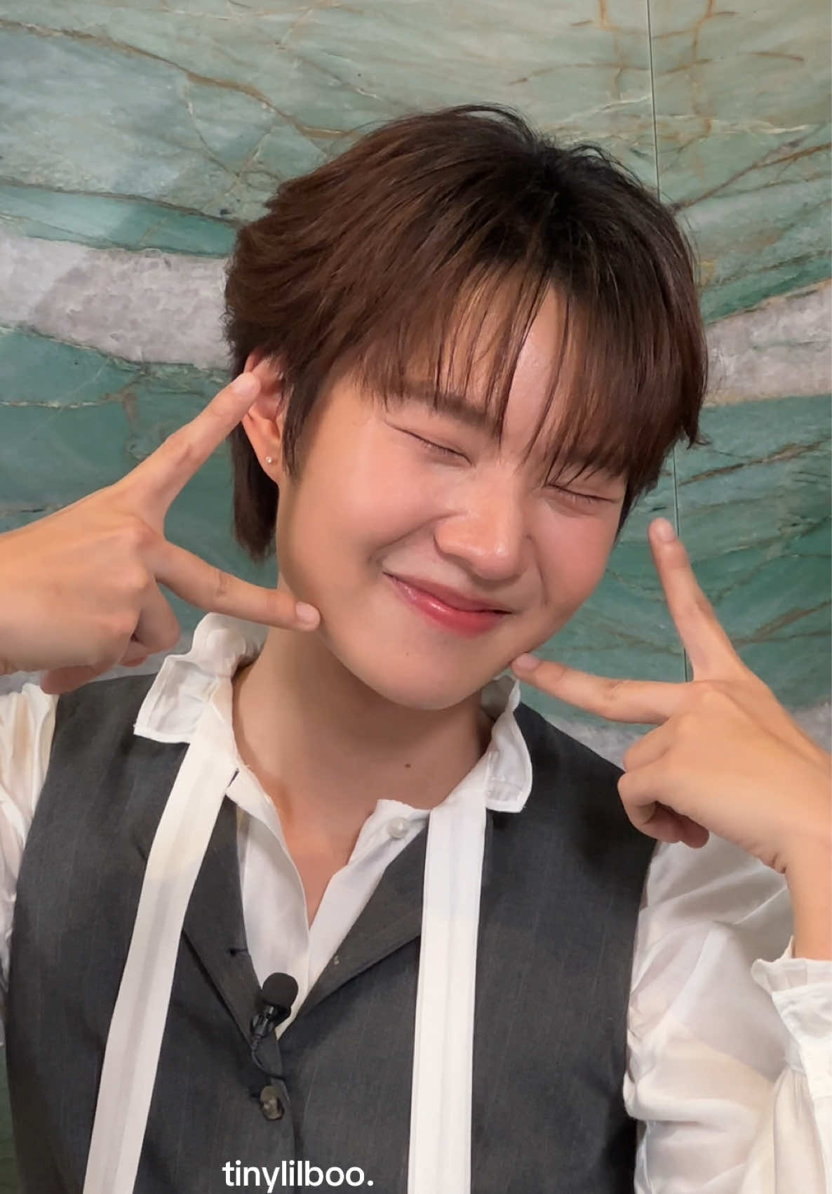 หนูทำอะไรก็น่ารักกกกกก @nampingster 🤍 #nampingster #น้ําปิงนภัสกร 