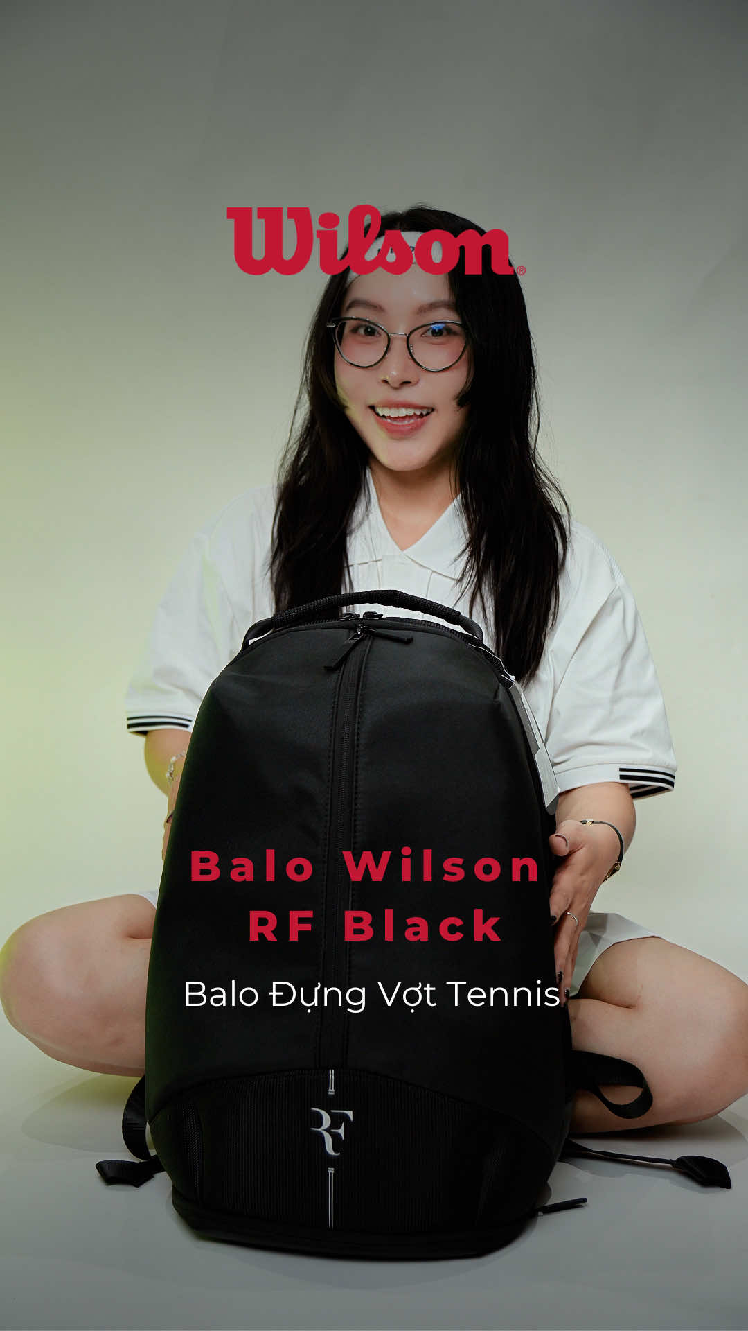 Khám phá sức chứa của balo tennis RF  #WilsonVietnam #Wilson #federer #balotennis #balowilson 