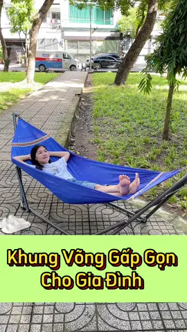 Khung võng xếp người lớn và trẻ em nằm mát #khungvong #xuhuong #khungvongxepcaocap #võng 