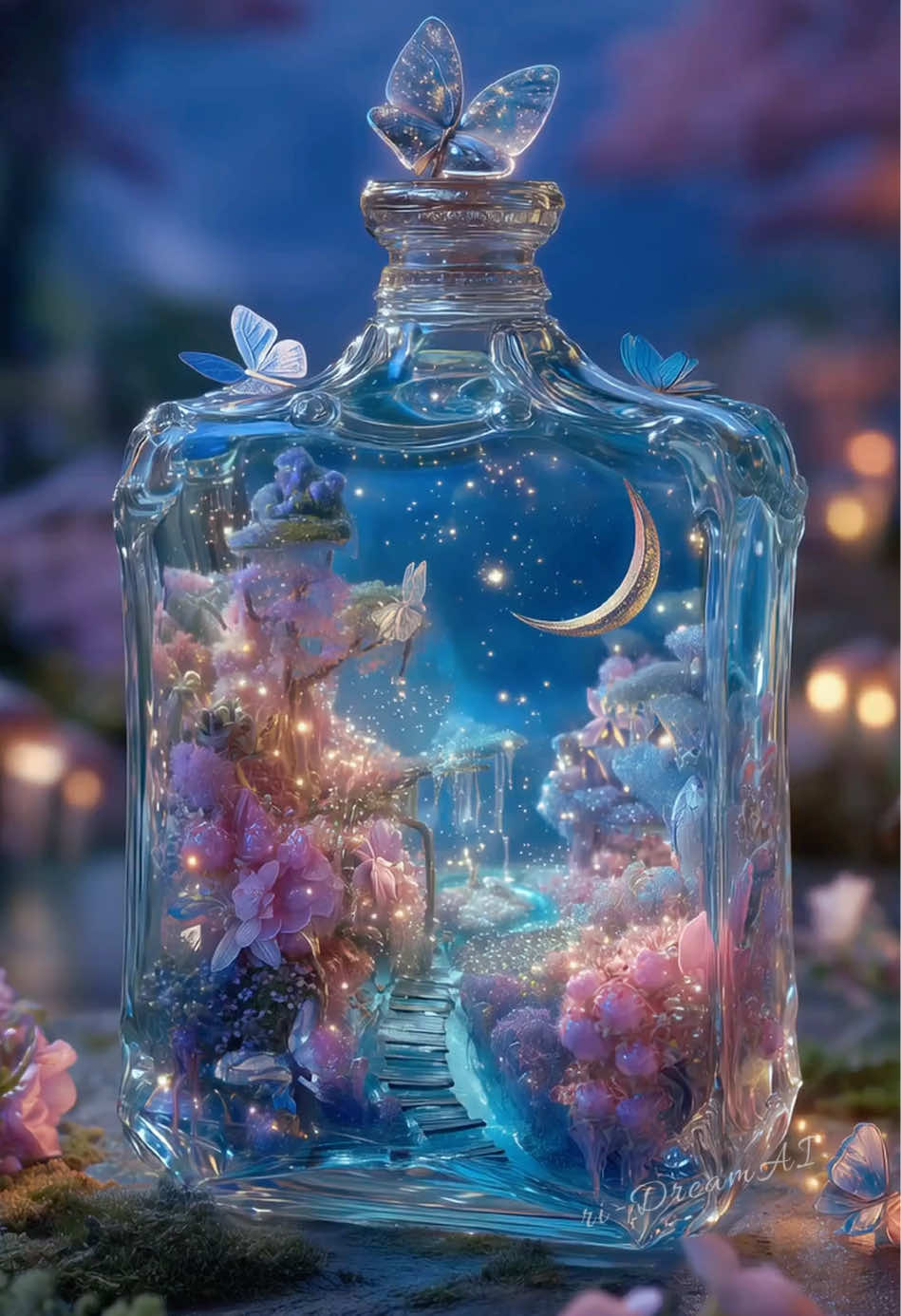 Bottle Garden #landscape #fantasy #healing #beautiful #relax 