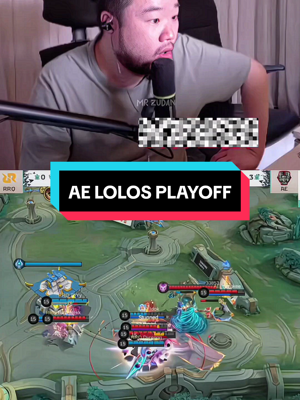 Gokil Alter Ego sudah lolos play off! Ae vs Rrq game 2 #delwynsukamto #9embiraMabar #TiupLilinBarengFanny #MLBBIDCreator 