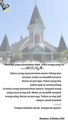#renunganhariankatolik🙏 #Quoteshits#Minggu, 12 Oktober 2025SeDimana#justynaldrinsong🎶#nttpride🏝🔥fypシviralkatolik 