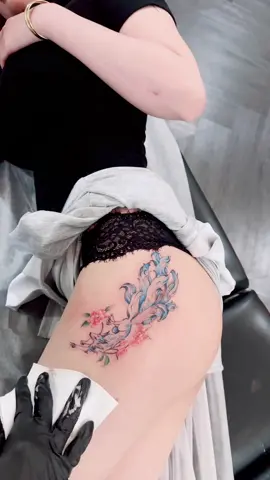 Cover sẹo 🖤 #namink #tattoo #saigon 