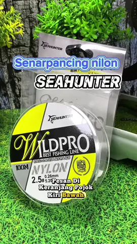 Senar pancing nilon seahunter kuat,tidak mudah keriting,harga murah,pesan sekarang #senarpancing#senarpancingnilon#senarpancingseahunter#seahunter