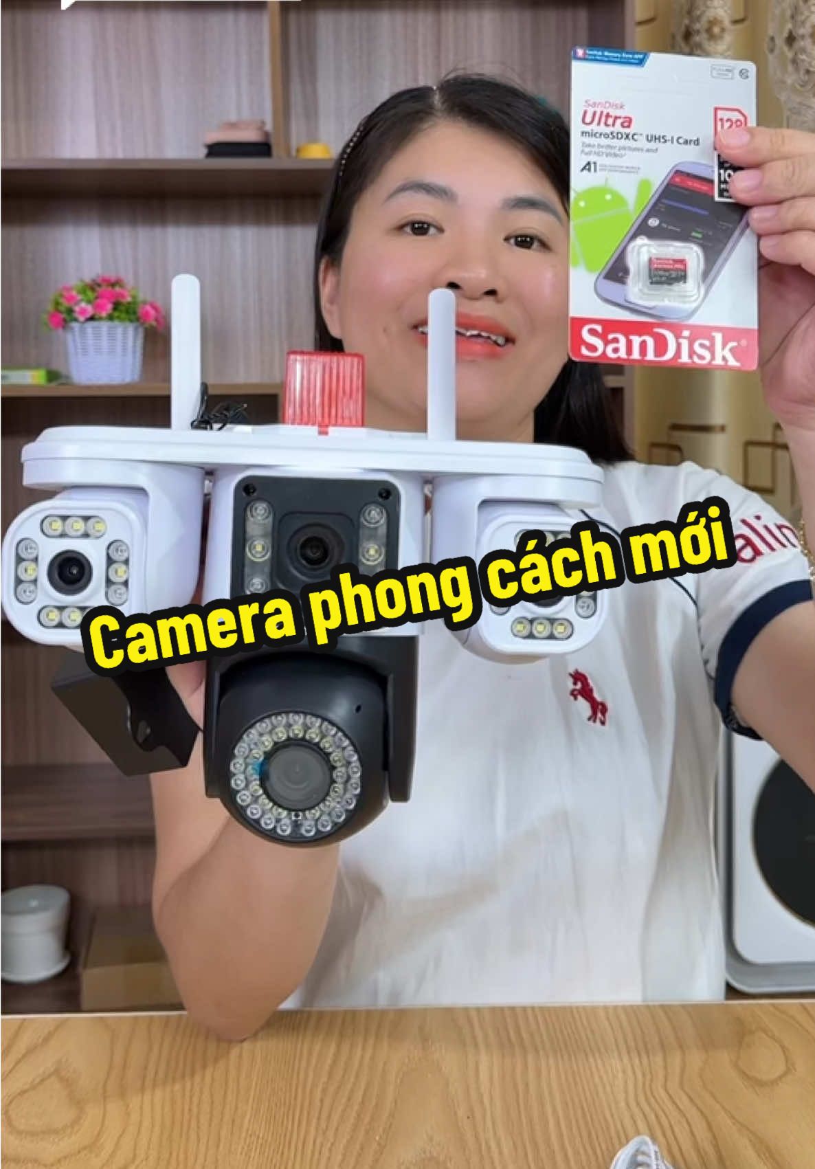 Trả lời @Đinh Tùng camera 3 mắt 3 màn yoosee thế hệ mới lắp ngoài trời vô tư  #xuhuong #haxinh9x #camera #camerangoaitroi 