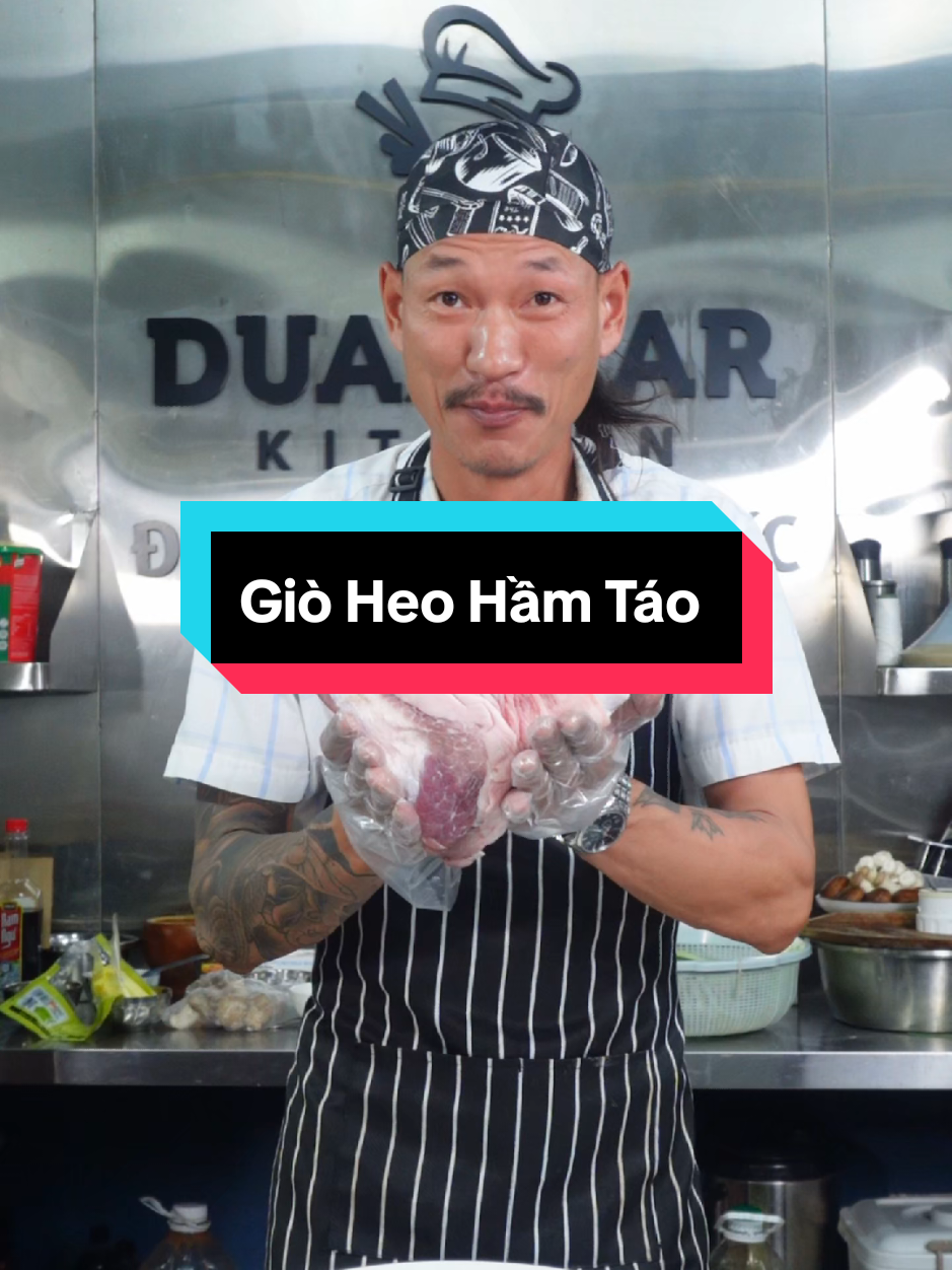 Giò Heo Hầm Táo Đỏ , Vị Ngọt , Thơm Ngon , ai cũng nấu được ạ ❤❤ #GiòHeoHầm  #GiòHeoHầmTáoĐỏ  #ĐầuBếpNguyễnHữuThọ  #Duaxcar_kitchen 
