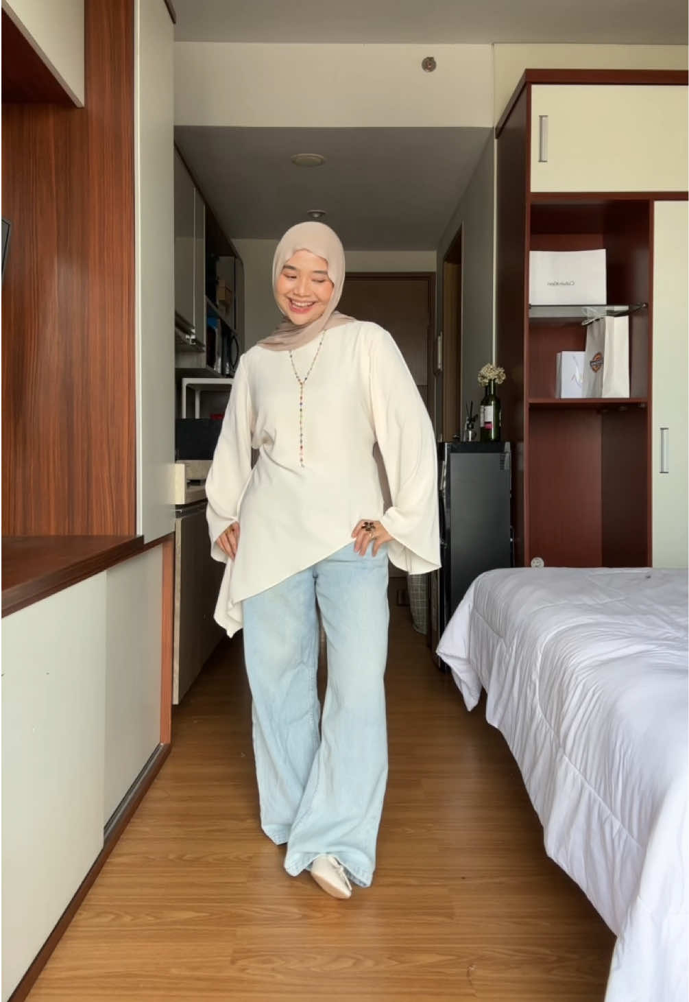 🫢 #outfitcheck #hijaboutfit 