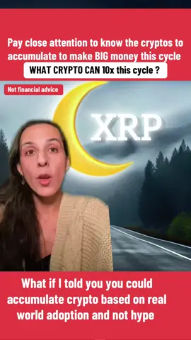 You've been told to follow the hype. But what if the real money isn't following charts. It’s following infrastructure  This is your roadmap  Crypto adoption is happening in phases-and I'm about to show you exactly how to position before the flood. Welcome to the Strategic Accumulation Series. Let's build this the smart way. Crypto With Eyes Wide Open — aka Misty     #xrp #crypto #viral #investment #xrparmy 