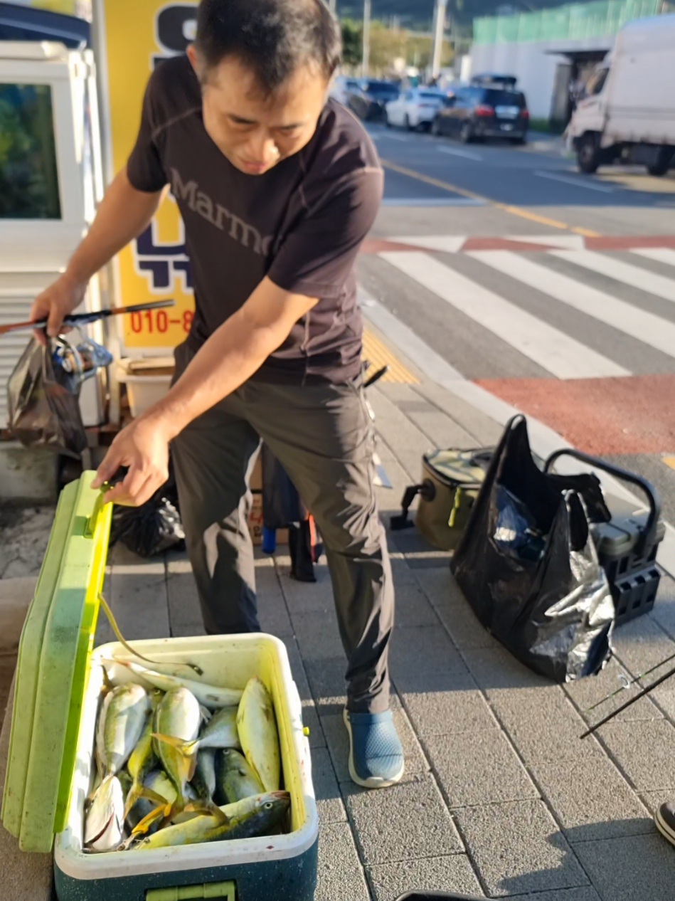Expresi orang korea ketika lihat hasil mancing orang indonesia  #mancingtenggiri  #mancingmania  #mancingdikorea  #tkikorea🇰🇷  #ROCKFISHING 