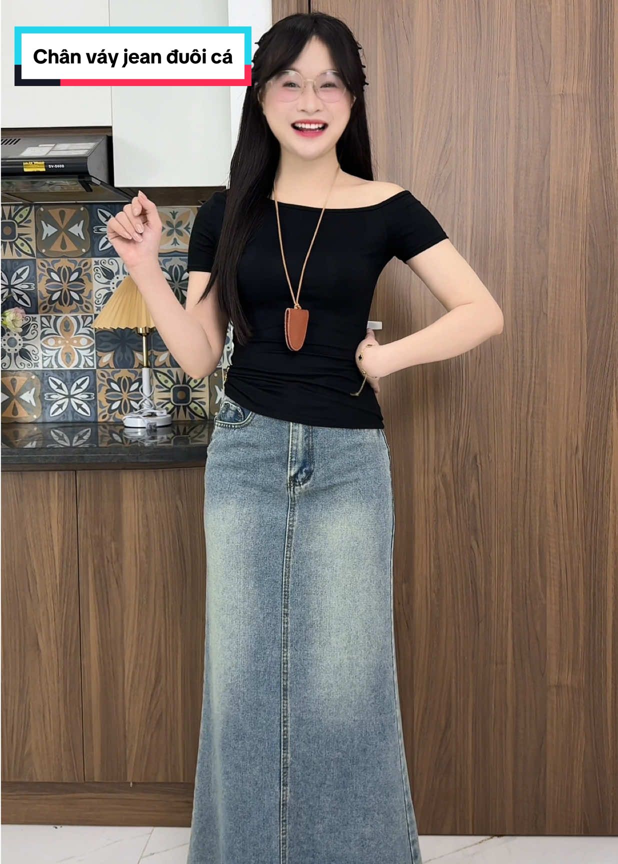 Tui về cho mí bà chân váy dáng dài rồi nè êmm #chanvay #chanvayjean #chanvaybo #xuhuong #cogaimattit