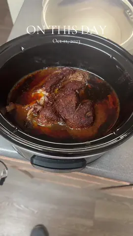 #onthisday Dr Pepper crock pot pulled pork #easymeal #cookingtiktok #cooking #EasyRecipe 