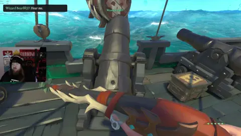 Deck shot harpoon keg play! #seaofthieves #deckshot #crazyclip #RIP #kegplaysseaofthieves 