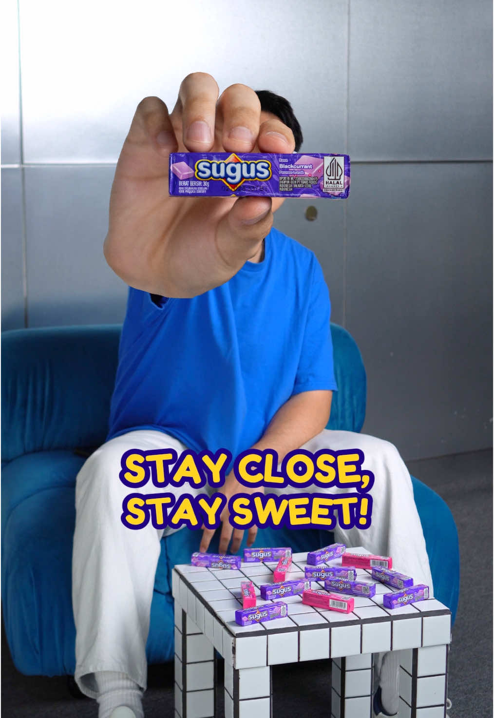 Apa 1 kata buat perasaan kamu setelah makan SUGUS? 💌 #PermenSugus #RasakanBahagiamu 