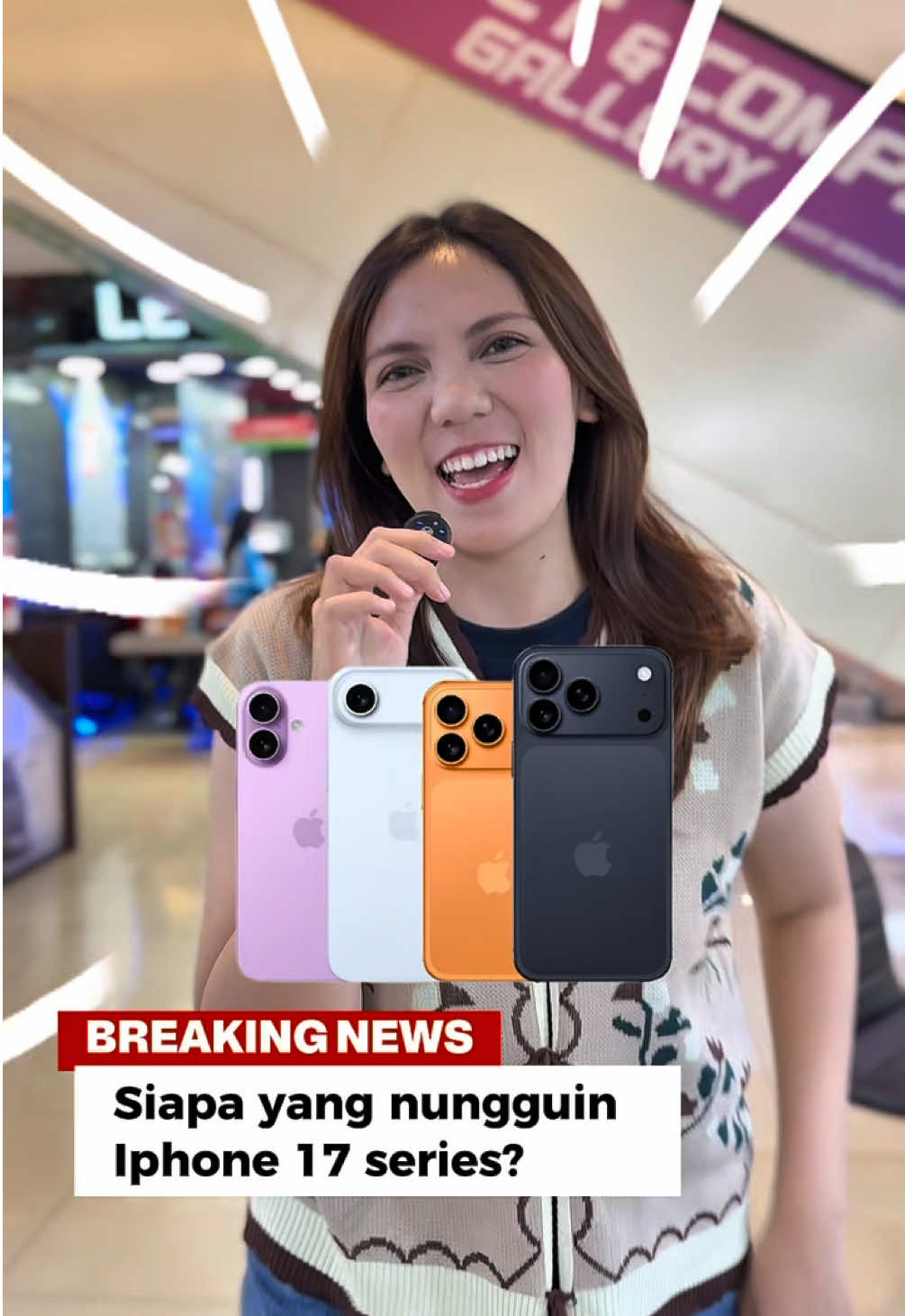 iPhone 17 udah rilis, kamu masih pake iPhone XR atau 11?? 😜 Waktunya upgrade iPhone mu di Apple Solution!  Sebelum PO ditutup, langsung masukin list kamu  karena ada best price spesial dari Minpel 🤩 📍Available di Apple Solution Store Tangerang & Bekasi #iphonemurahtangerang #iphonemurah #giveawayiphone 