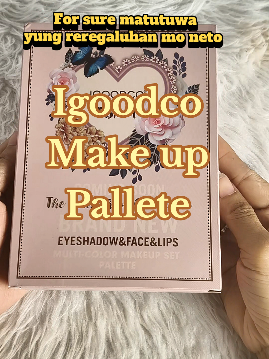 Igoodco make up all in one pallete #makeup #pallete #makeupbook #igoodco #fyp 