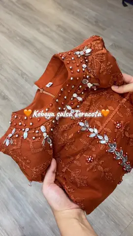 Detail New collection kebaya salsa Teracota😍✨🧡💋#fyp #kebayacantik #seragamanbridesmaid #kebayalamaran #seragamanbridesmaid 