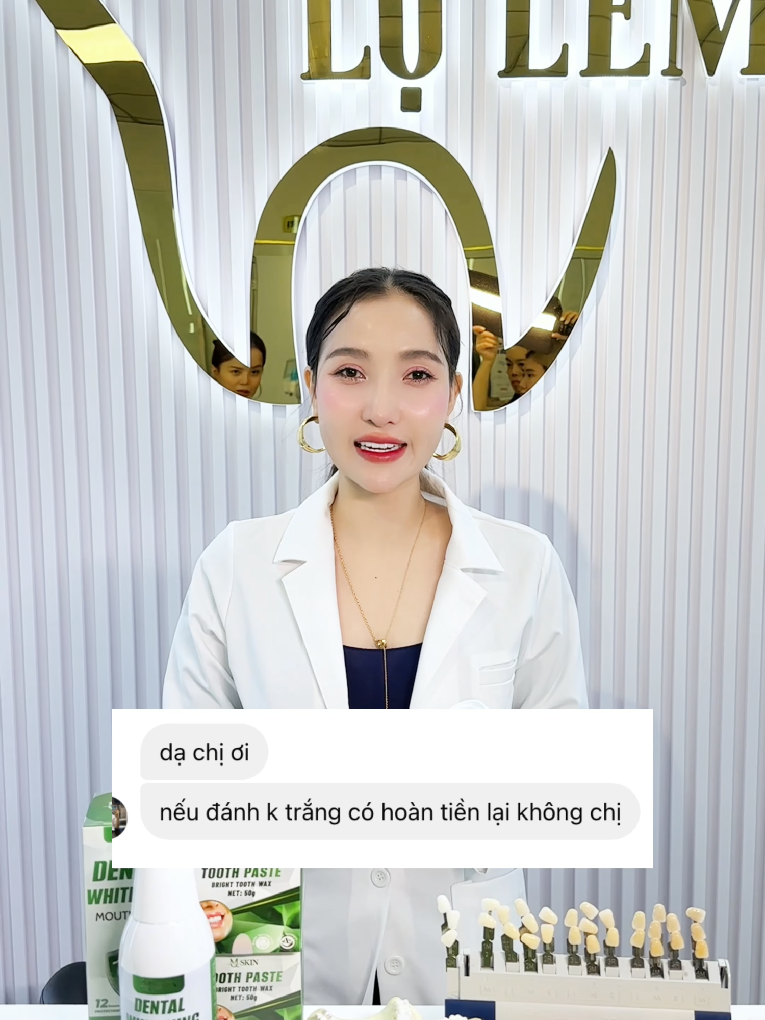 Cam kết uy tín đảm bảo quyền lợi cho các khách hàng nhà MQSkin #mqskin #trangrang #saptrangrang #kemdanhrang #lamtrangrang