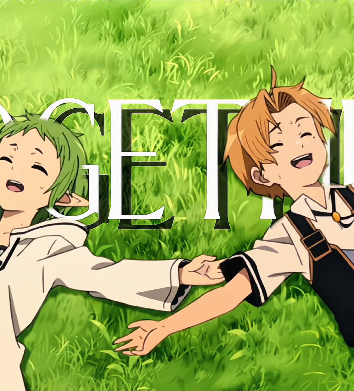 Rudeus and Sylphiette ❤️ #edit #anime #fyp #mushokutensei #ruduesgreyrat 