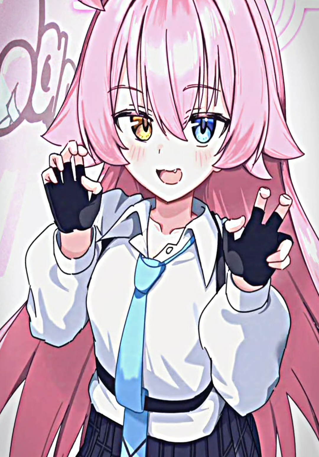 mas akun mu kebanyakan : @oniyanz @yanzprst4 @randyyprst  _ btw ini kan my.. #fouryourpage #fypage #fypppp #takanashihoshino #hoshinobluearchive 