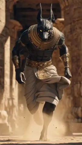 Anubis: Lord of the Silent Land 👁️🖤 #anubis #god #fyp #egypt #foryou 