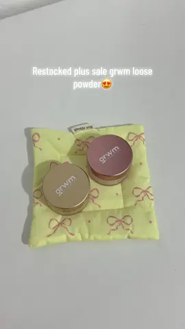 Restocked! @GRWM Cosmetics #fyp #foryou #foryoupage #trending #grwmcosmetics 