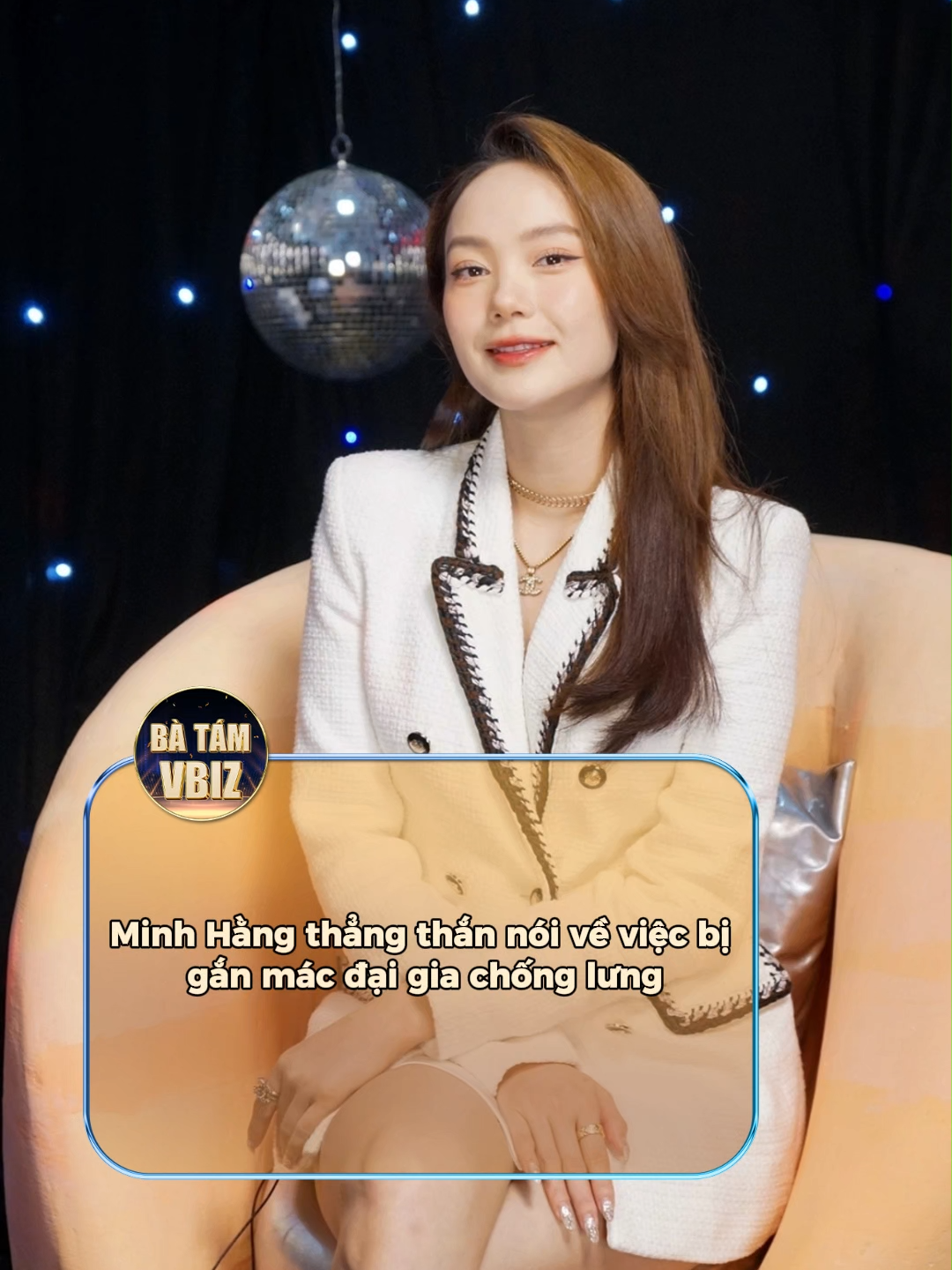 Minh Hằng thẳng thắn nói về việc bị gắn mác đại gia chống lưng. #BaTamVbiz #MinhHang #ShowbizViet #DramaVbiz