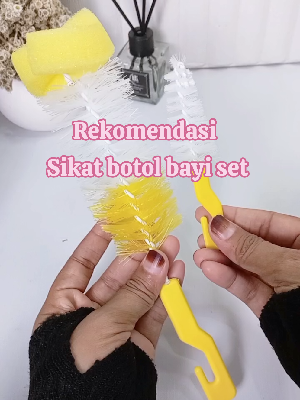 sikat botol satu set isi 2  #sikatbotol#sikatbotolbayi 