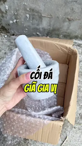 Ông chồng sắm cái cối đâm muối mà không no xài #coidanonnuoc #coida 