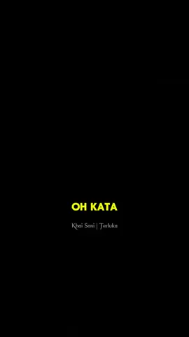 Khai Sani • Terluka 🎧 #lagubaru2025 #templetecapcut #liriklagu #tiktokmalaysia🇲🇾 #rkay_official 