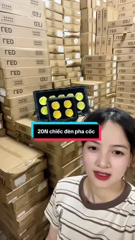 20N chiếc đèn pha cốc em về cả kho rồi các bác ơi #xuhuong #pha #tongkhodenled  #viral #trieuview 