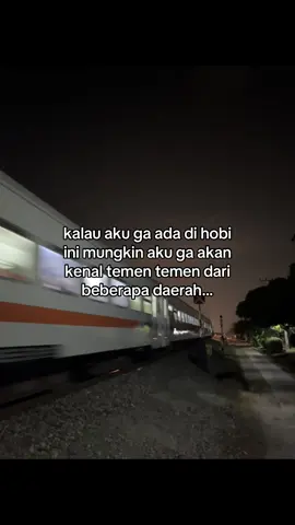kalau ga ada di hobi ini mungkin… #railfansindonesia #keretaapiindonesia #iphone13 