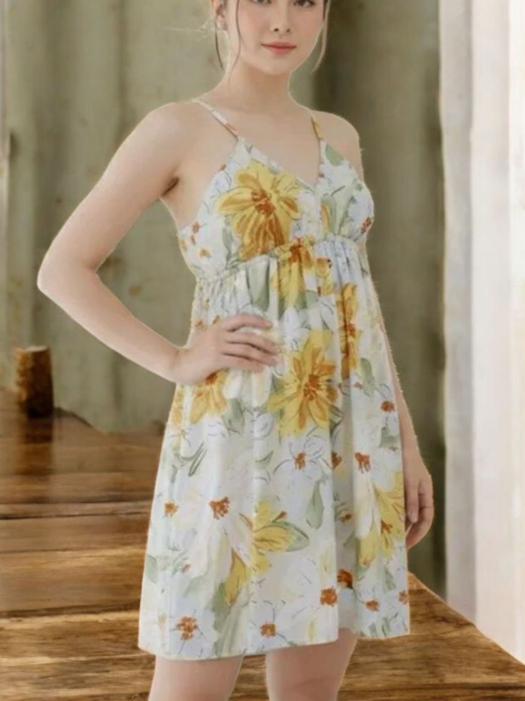 Samira Mini Dress Rayon Pendek #promomakan1010 #promomakan1010 #dress #daster #sexy 
