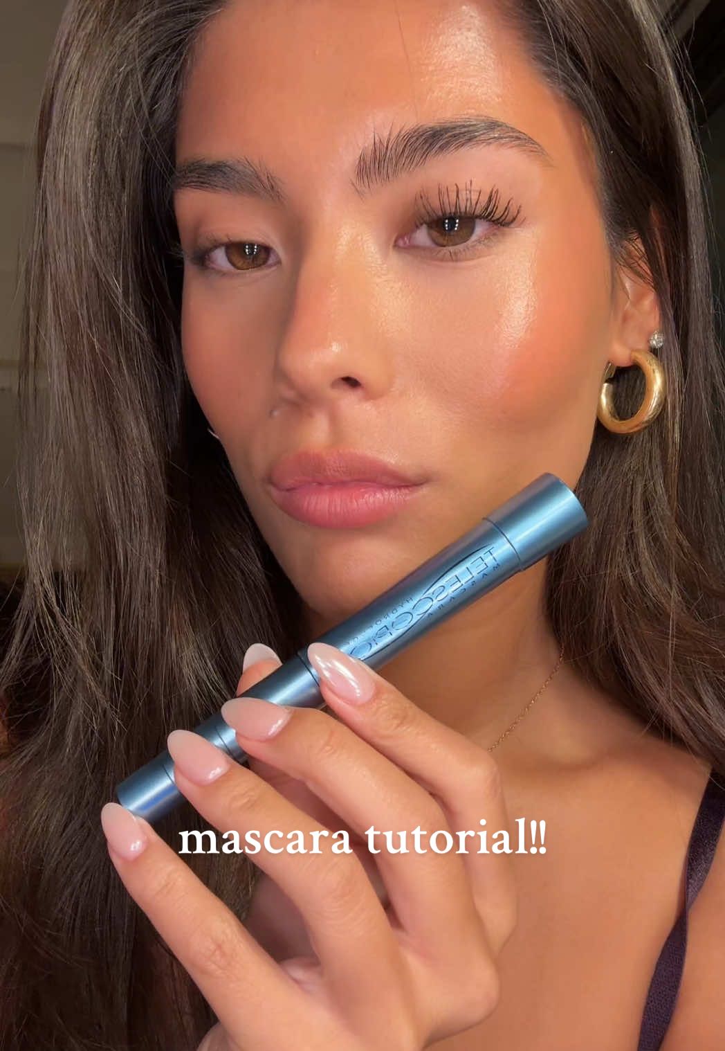 my go-to mascara tutorial😍!! no need for 100 diff brands and steps! @loréal paris usa telescopic waterproof mascara is my ride or dieee #fyp #mascara #lashes #mascaratutorial #lorealtelescopic 