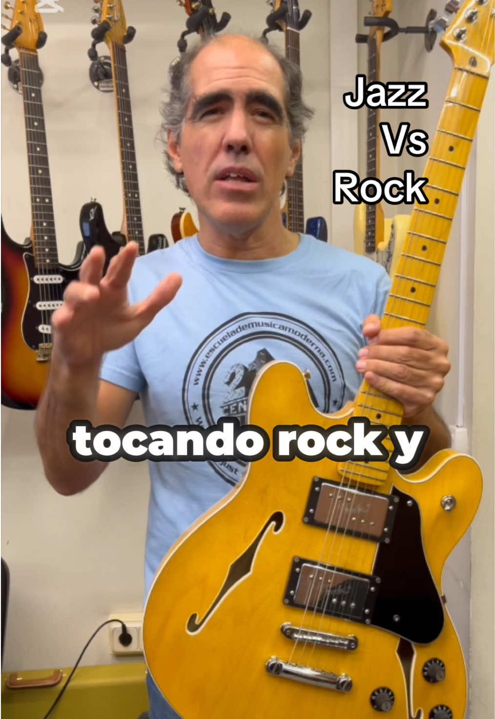 Que es más difícil? Tocar #rock o tocar #jazz ? Hace falta tocar la Guitarra acústica o la #guitarraeespañola antes que la #guitarraelectrica ?   Tocamos con o sin #distorsion ?  Hoy… toda la verdad !!