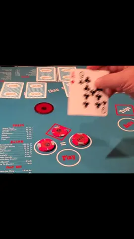 Ultimate Texas Holdem! Losing is not an Option! #poker #texasholdem #lasvegas #fyp #foryoupage 
