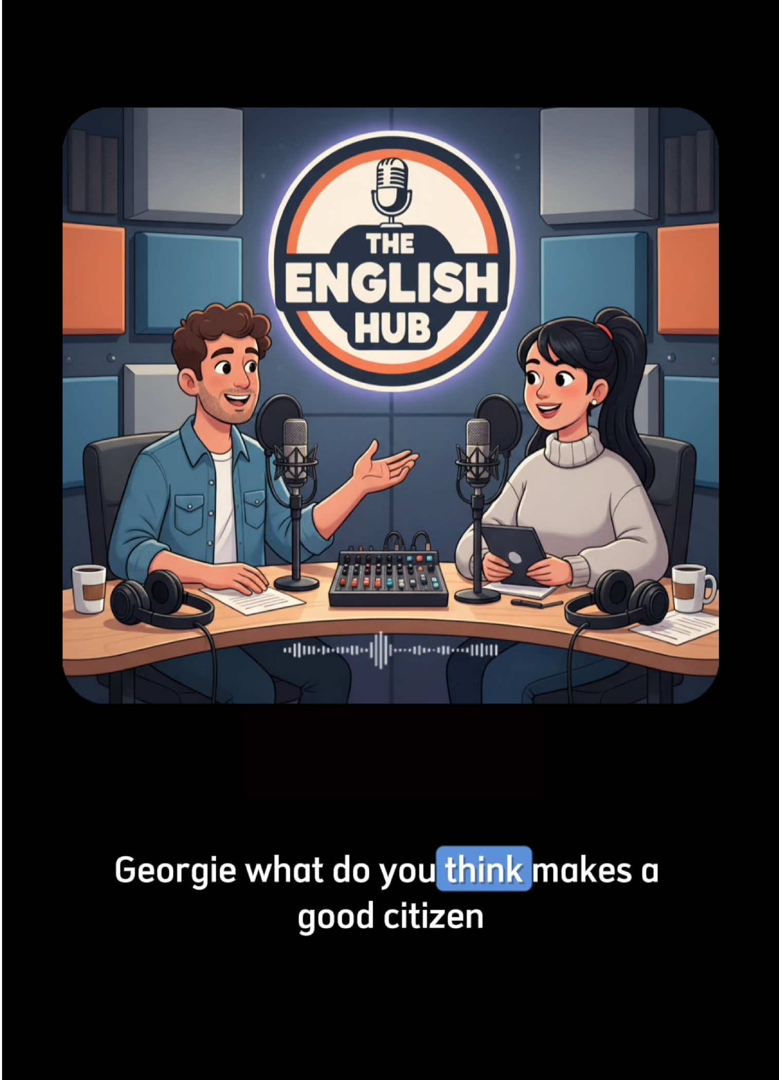 English Podcast | What Makes a Good Citizen? #learnenglish #englishlistening #englishpodcast #englishteacher #EduTok