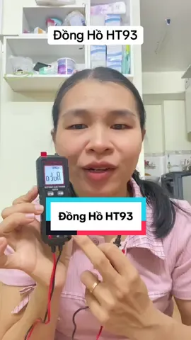 Đúng cái cần cho các bạn kinh tế yếu mà lại đòi hàng ngon nè, đa chức năng, sai số nhỏ, cầm gọn tay, tham khảo nếu bạn nào cần nhá. Video chia sẻ cách dùng đồng hồ HT93 cho ai đang chưa rõ.😂#mschidcn #donghokepdong #donghovannang #donghodanang #HT93  @Ms Chi ĐCN  @Ms Chi ĐCN  @Ms Chi ĐCN 